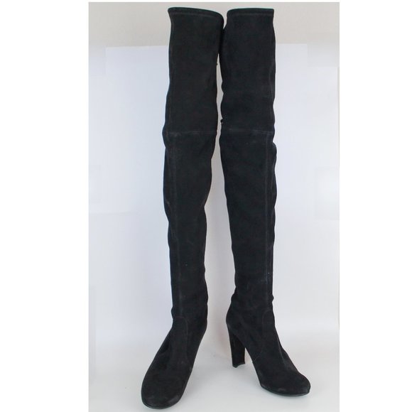 NEW Stuart Weitzman Highland Suede Over-the-knee Boot - Picture 4 of 16